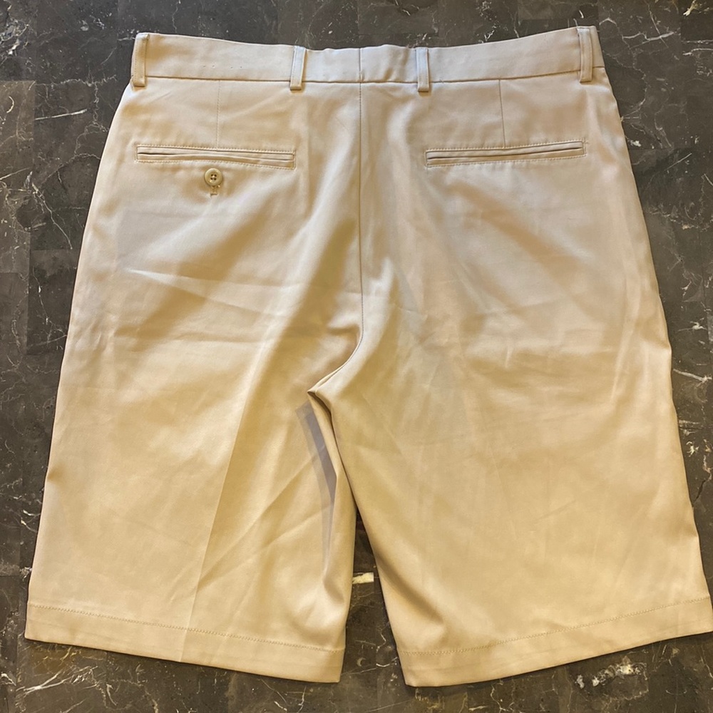Slazenger Men Khaki Golf Short W32 Waist 32